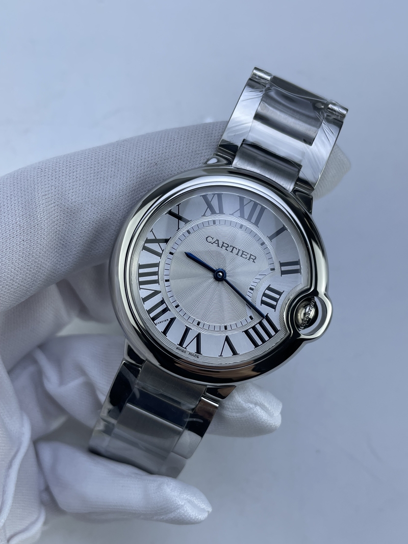 (준비완료/특급배송)NO.3844/V6공장 V7 발롱블루 36MM 쿼츠