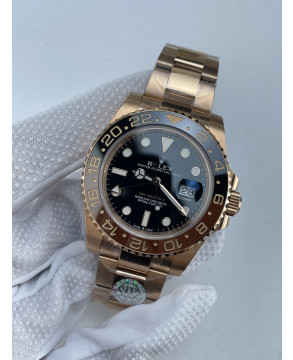 (준비완료/특급배송)NO.4164/QP공장 롤렉스 GMT-Master II 126715 CHNR 블랙브라운 세라믹 블랙 다이얼 브레이슬릿 JH3285 CHS